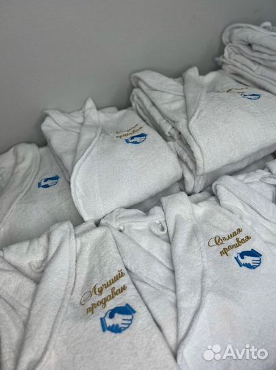 Халаты с вышивкой оптом