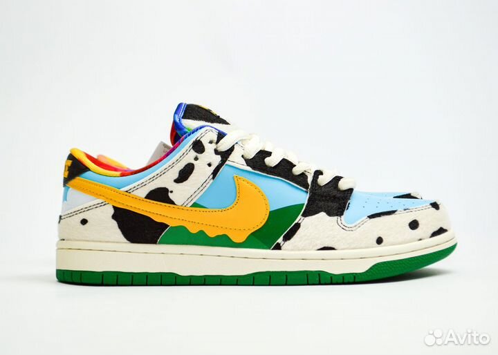 Женские Кроссовки Ben & Jerry’s x Nike Dunk Low SB