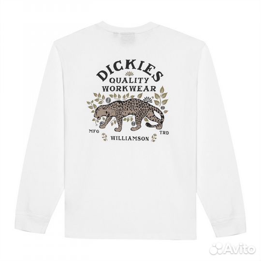 Лонгслив белый Dickies