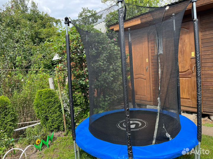 Батут с сеткой swollen