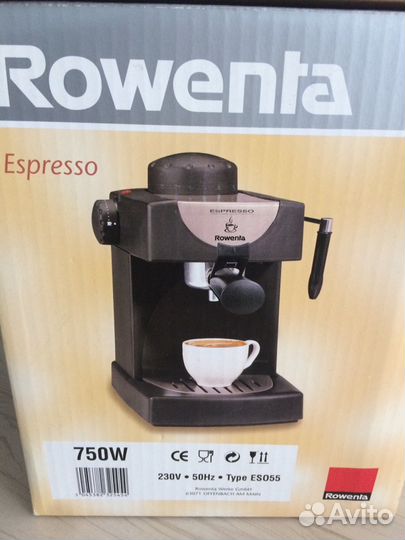 Кофе машина rowenta Espresso ES055
