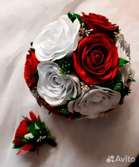 Свадебный букет,букет-дублер невесты