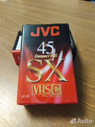 Видеокассета JVC-45vhs c