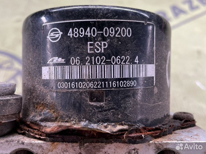 Блок abs ssangyong kyron