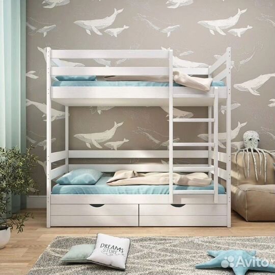 Кровать для детей с гарантией