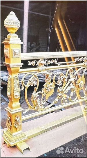 Кованые перила для лестниц