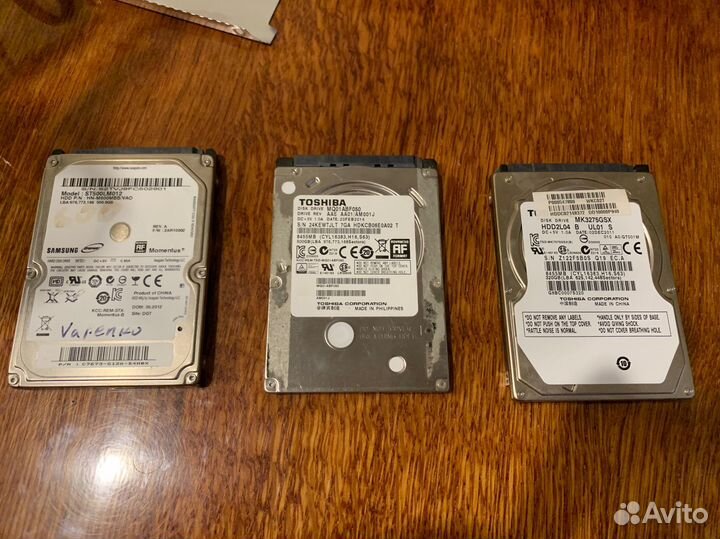 Жесткие диски (рабочие, без бэдов)