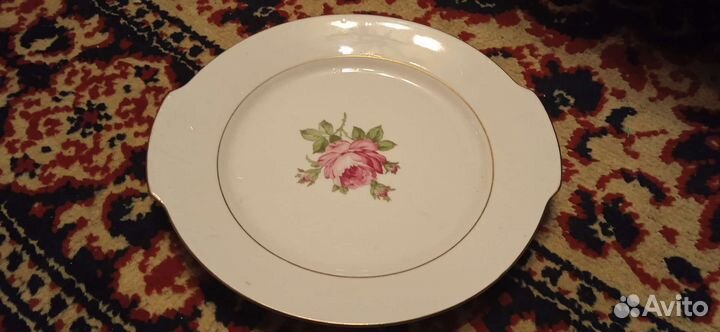 Тарелка Клементсон Броз. Англия 19в