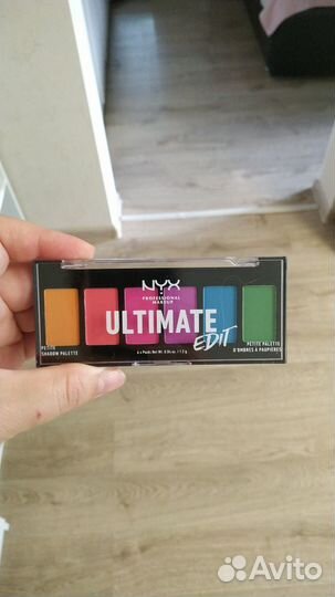 Палетки теней NYX