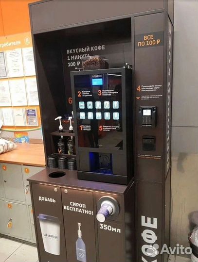 Кофейня самообслуживания (под ключ)