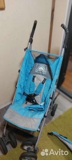 Прогулочная коляска трость бу