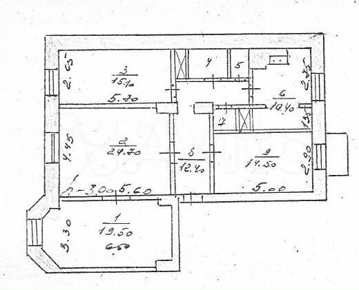 Аукцион: 4-к. квартира, 102,7 м², 4/4 эт.