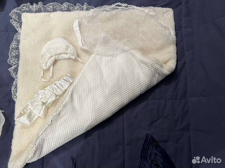 Конверт одеяло на выписку зимний