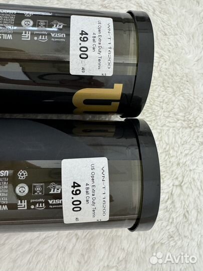 Wilson us open мячи теннисные новые