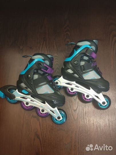 Ролики детские раздвижные 34-37 Новые