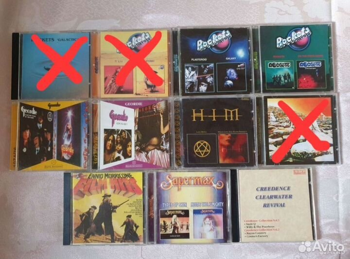 Музыкальные диски CD, MP3