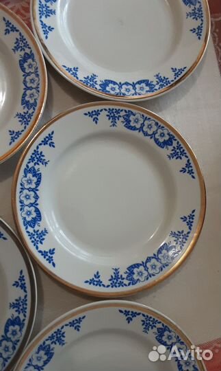 Тарелки сервировочные 10штук для дачи