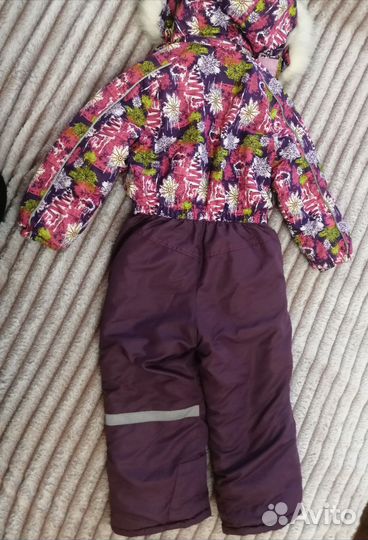 Зимний комбинезон для девочки