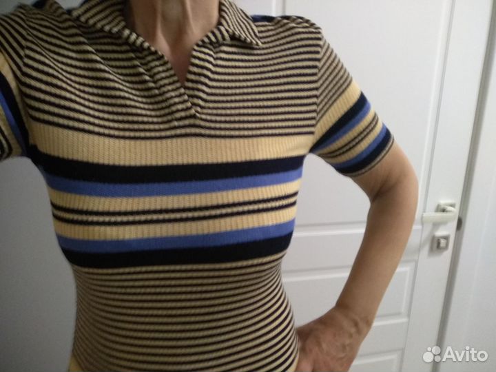 Платье- polo лапша