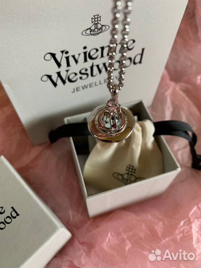 Цепь Vivienne Westwood orb подвеска кулон