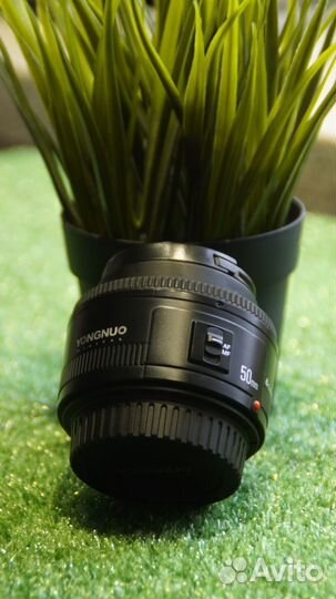 Объектив yongnuo 50mm f/1.8 Canon EF/EF-S
