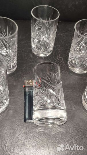 Стопки хрусталь СССР