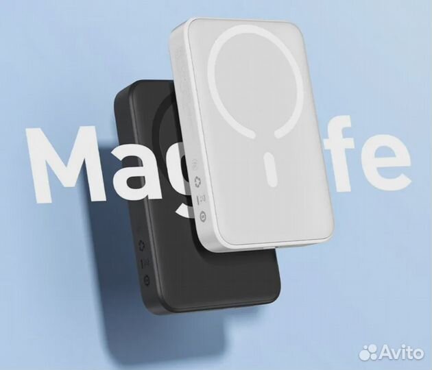 Магнитный внешний аккумулятор повербанк 10000 мАч