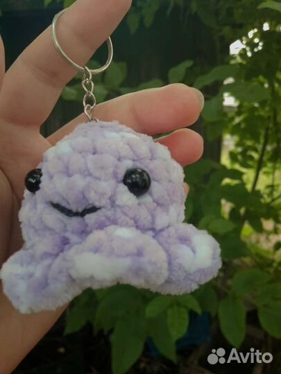 Брелоки динозавр и осьминог