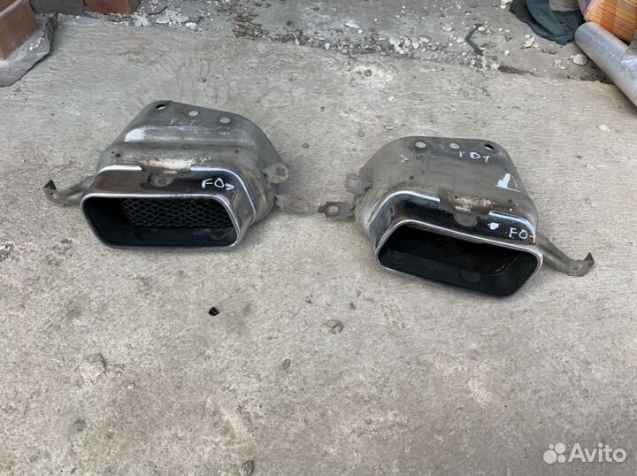 Насадка глушителя бмв ф01,ф02