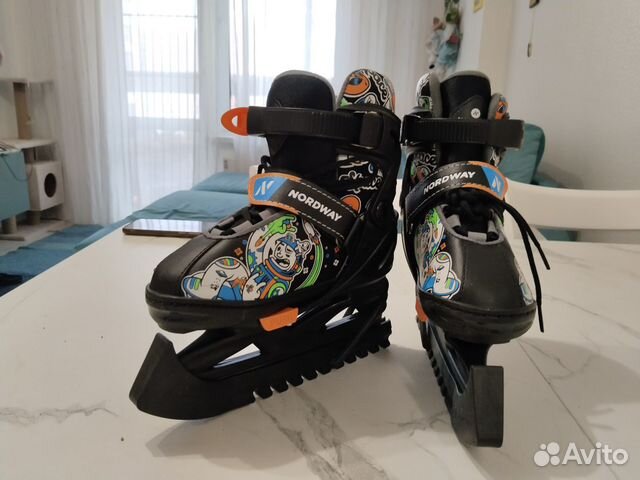 Коньки детские раздвижные р-р 26-31