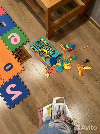 Развивающий коврик пазл