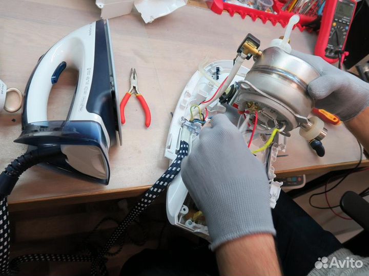 Ремонт утюгов, парогенераторов, отпаривателей