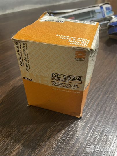 Масляный фильтр Mahle OC 593/4 новый