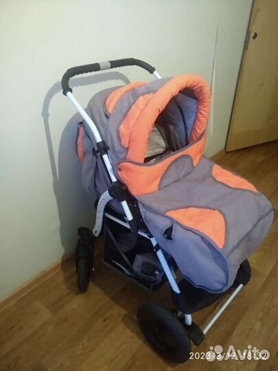 Коляска 3 в 1 babyton