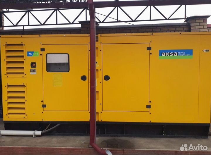 Дизельный генератор Aksa 120кВт в контейнере