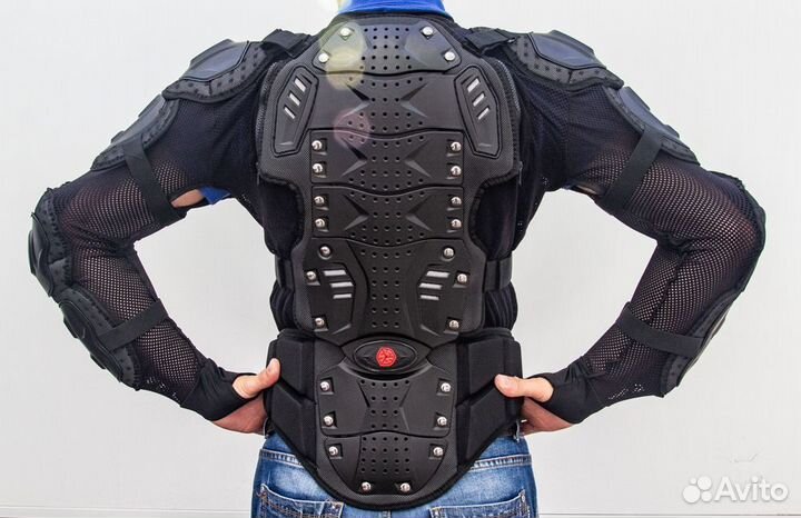 Черепаха защитная Scoyco AM02-2 (Черный, L)