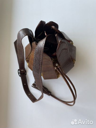 Новая сумка из кожи верблюда