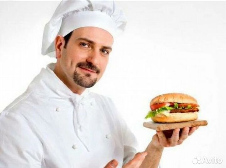 Повар в бургерную