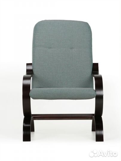 Кресло для отдыха Beneli лидер, Зеленое, рогожка