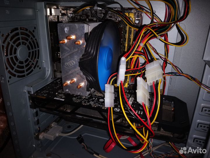 Компьютер и монитор