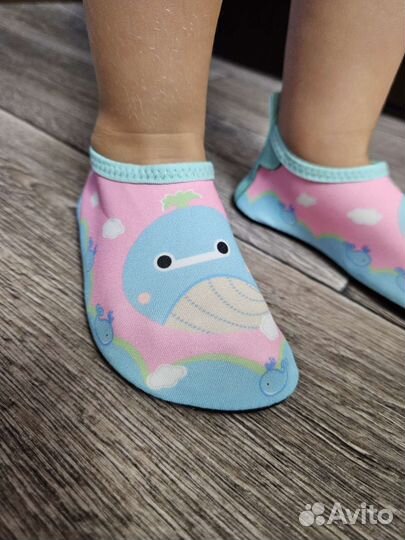 Тапочки детские для моря