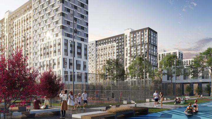 1-к. квартира, 41,4 м², 12/17 эт.