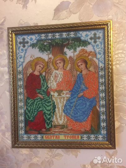 Икона бисером 