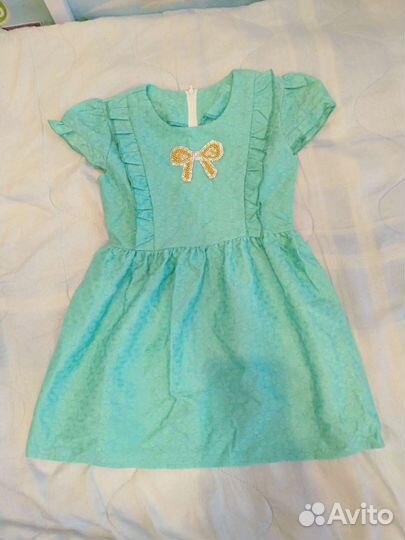 Детские вещи на девочку пакетом возраст 3-4 года
