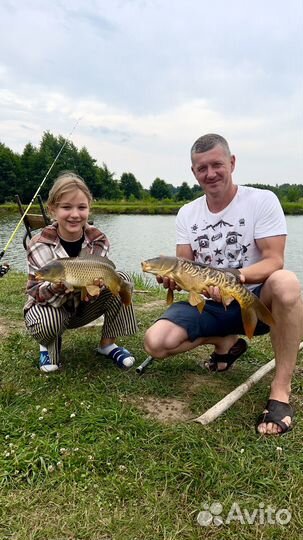 Место для рыбалки и отдыха на природе