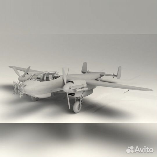 Герм истребитель Do217N-1,сборная модель ISM48271