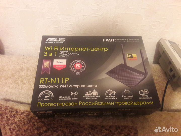 WI-FI Роутер Asus RT-N11P