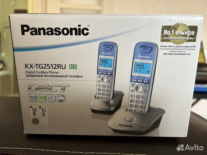Panasonic KX-TG2512RU радиотелефон