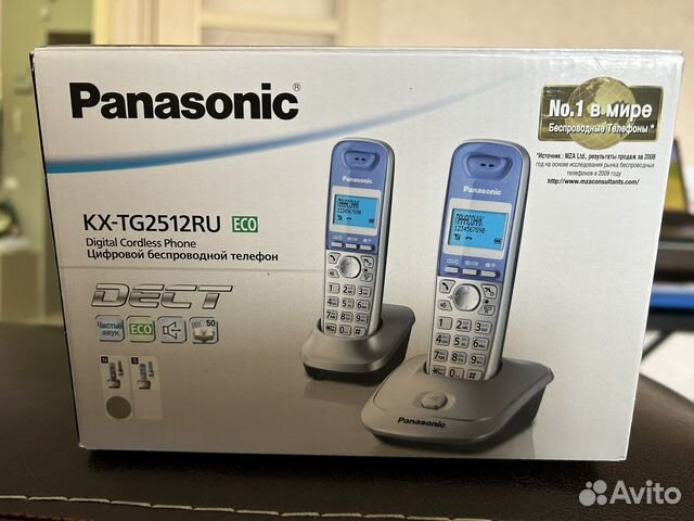 Panasonic KX-TG2512RU радиотелефон