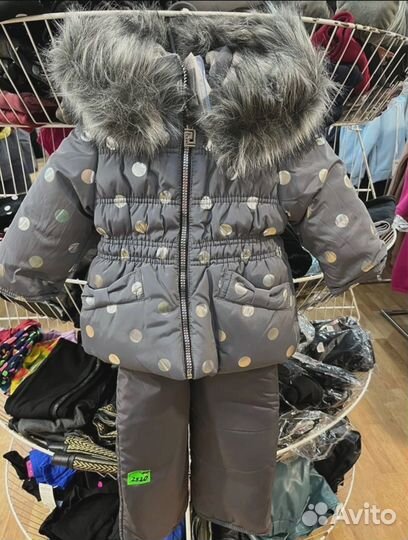 Зимний костюм на девочку